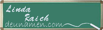 Linda Raich Visitenkarte
